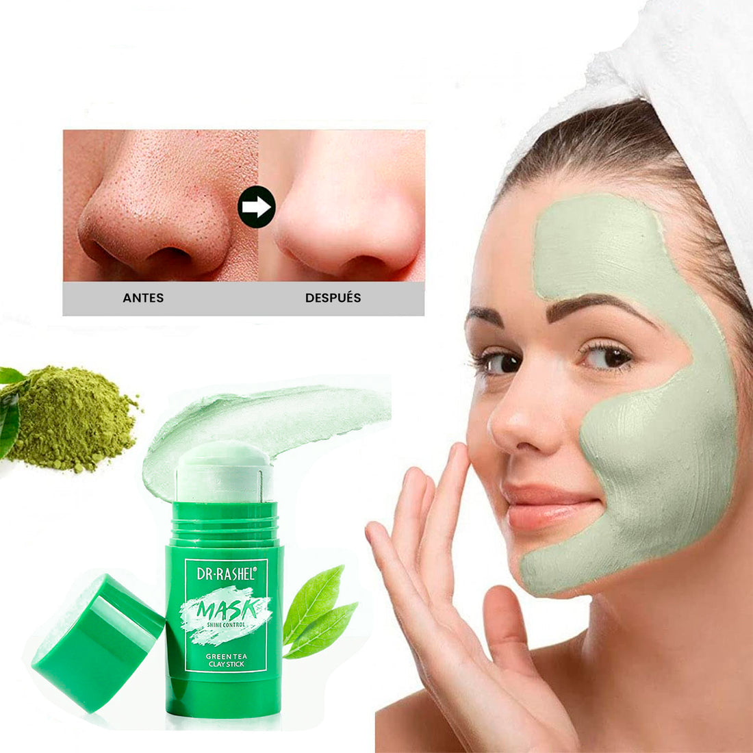 Mascarilla Facial de te verde Pure Life Mask®